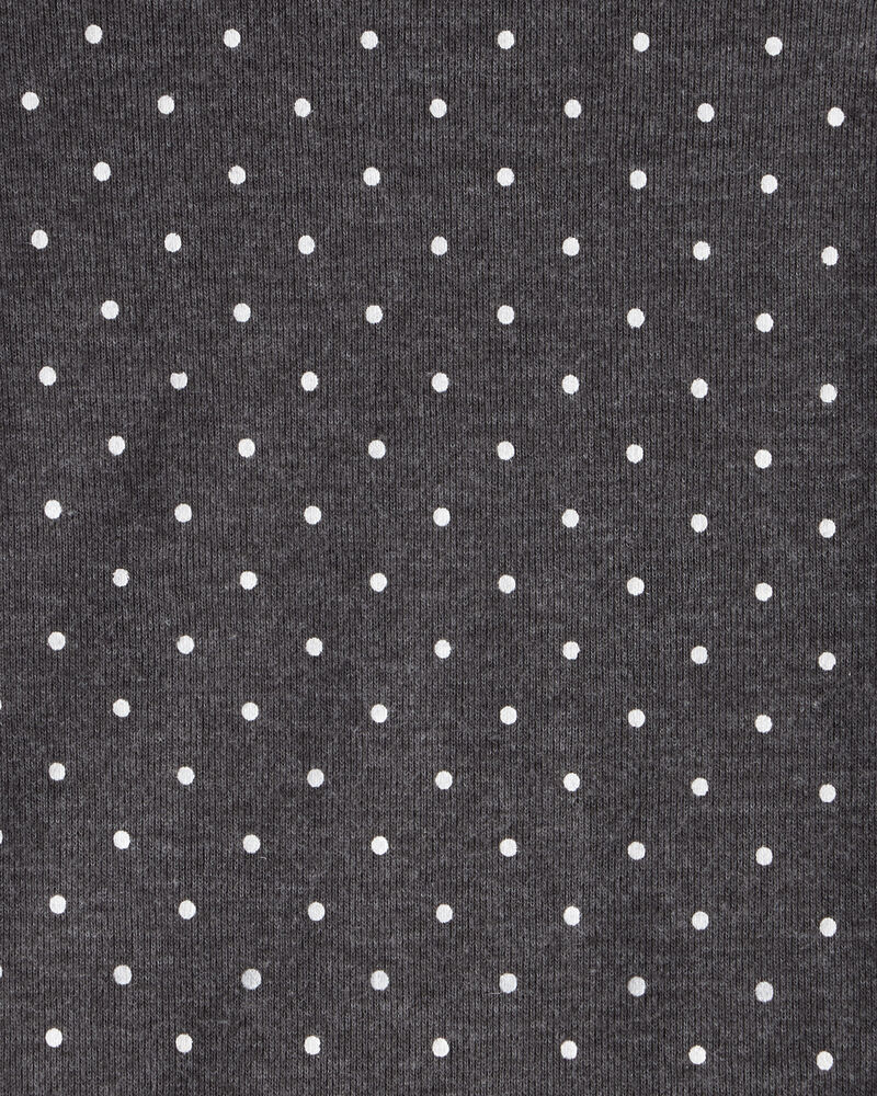 B&eacute;b&eacute; fille - Emballage de 4 cache-couches &agrave; manches longues &agrave; motif mouton - Noir/BLanc, image 5 sur 5 diapositives