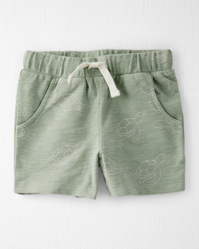 Toddler Boy 2-Piece Turtles-Print Set Made with Organic Cotton, image 2 of 5 slides