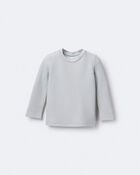 Toddler Long-Sleeve Relaxed Tee - Light Blue, image 5 of 6 slides