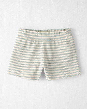 Baby Girl 2-Piece Organic Cotton Waffle Knit Set, 