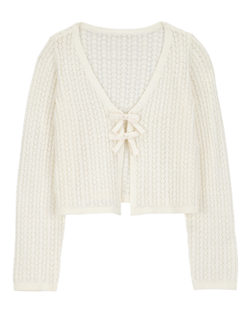 Kid Striped Cardigan Top, 