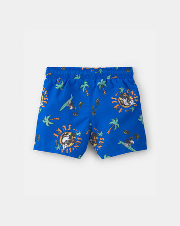 Toddler Boy Disney&copy; Mickey Mouse  Swim Trunks - Blue, 