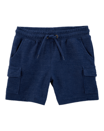 Toddler Cotton Shorts - Navy, 
