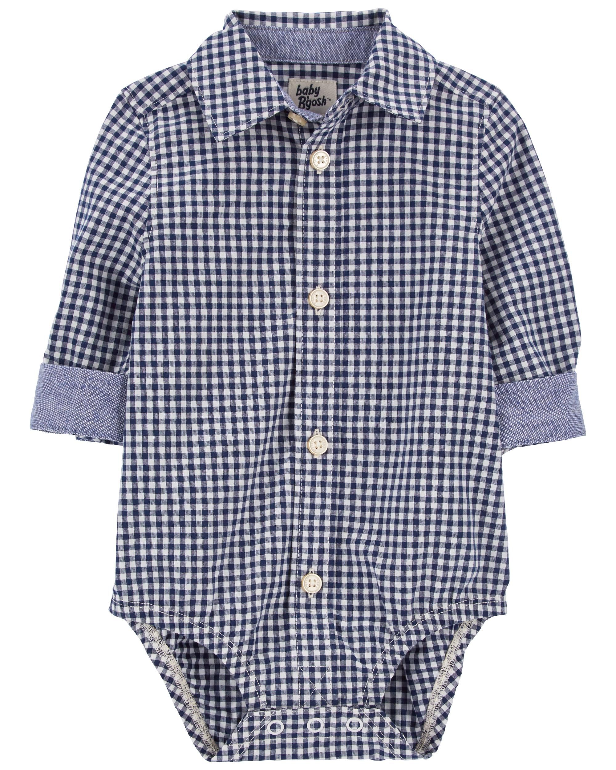 Baby dress shirt sales bodysuit