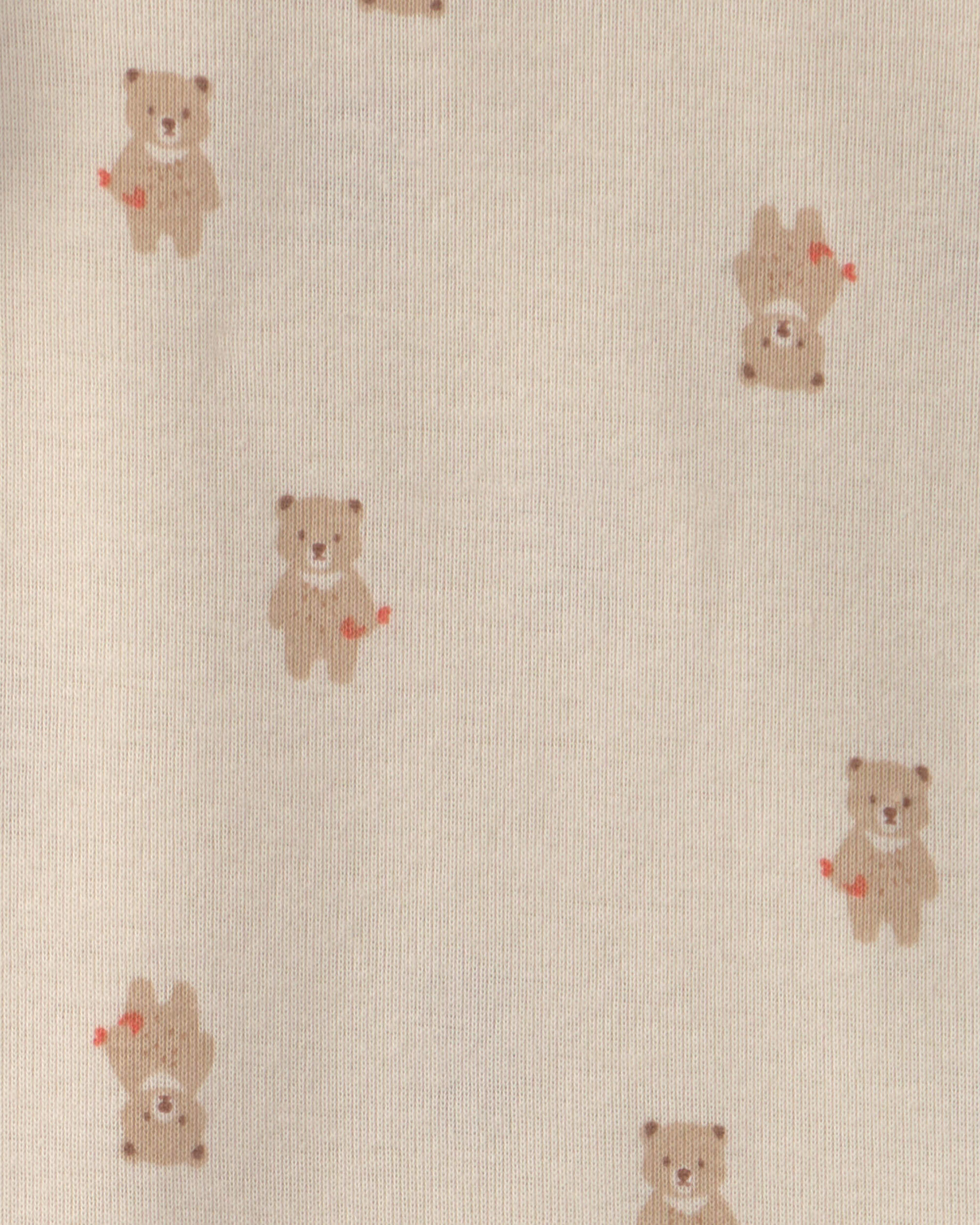 Baby Boy 3-Piece Bear Layering Set - Ivory | Carter's Oshkosh Canada