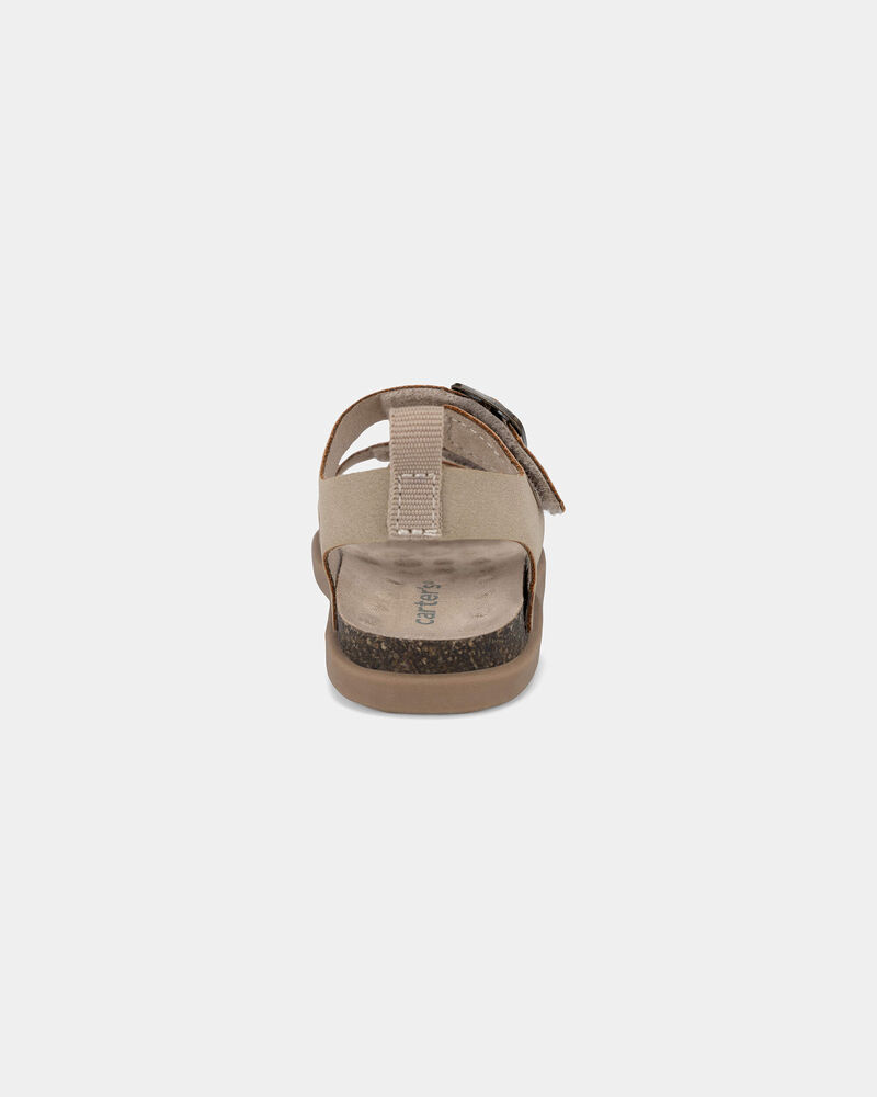 Baby Boy Solid Every Step&reg; First Walker Sandals - Tan, image 3 of 6 slides