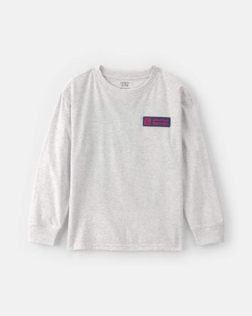 Boys Long-Sleeve T-Shirt - Grey, 