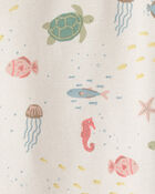 Toddler 2-Piece Organic Cotton Pyjamas in Under the Sea, image 3 of 4 slides