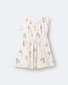 Toddler Girl Avenue Twirl™ Dress in Park Day Print - Cream, image 7 of 8 slides