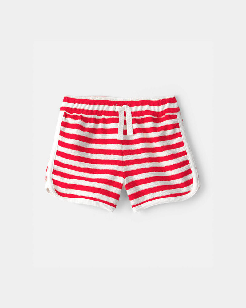 B&eacute;b&eacute; - Ensemble 2 pi&egrave;ces haut et short - Rouge, image 3 sur 5 diapositives