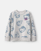 Filles - Chandail en molleton Hello Kitty&reg; &ndash; Gris, image 1 sur 2 diapositives