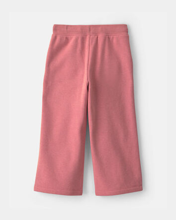 Toddler Girl OshKosh Logo Fleece Drawstring Pants - Pink, 