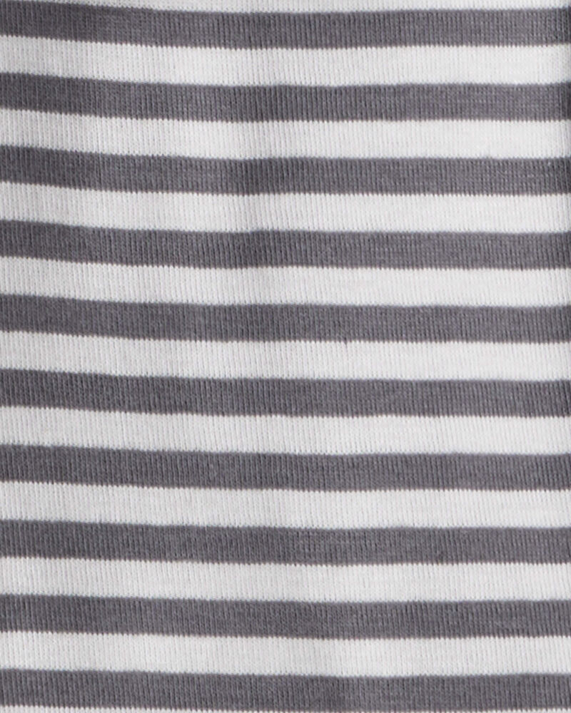 B&eacute;b&eacute; gar&ccedil;on - Pyjamas Yeti en coton 100 % &agrave; manches longues, coupe ajust&eacute;e, 4 pi&egrave;ces - Vert/Gris, image 4 sur 4 diapositives