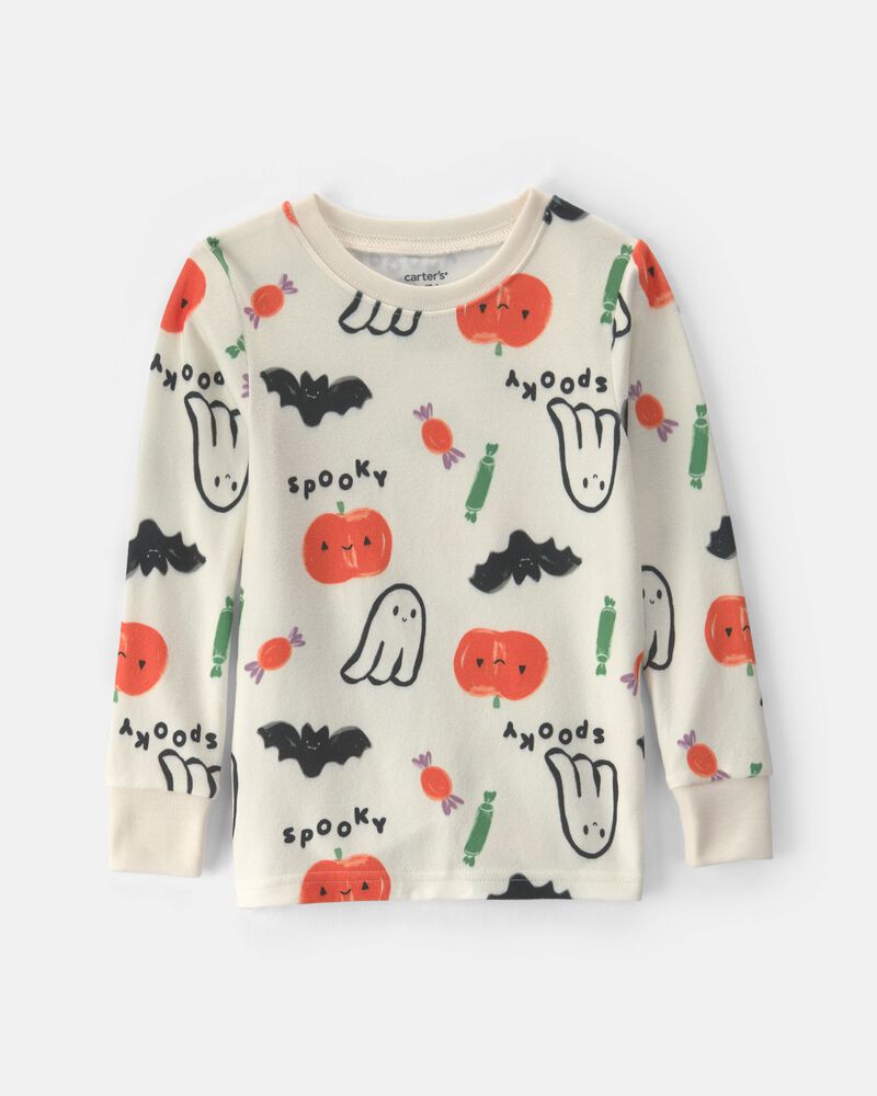 Toddler 2-Piece Halloween Long-Sleeve Snug Fit Pyjama Set, image 3 of 5 slides
