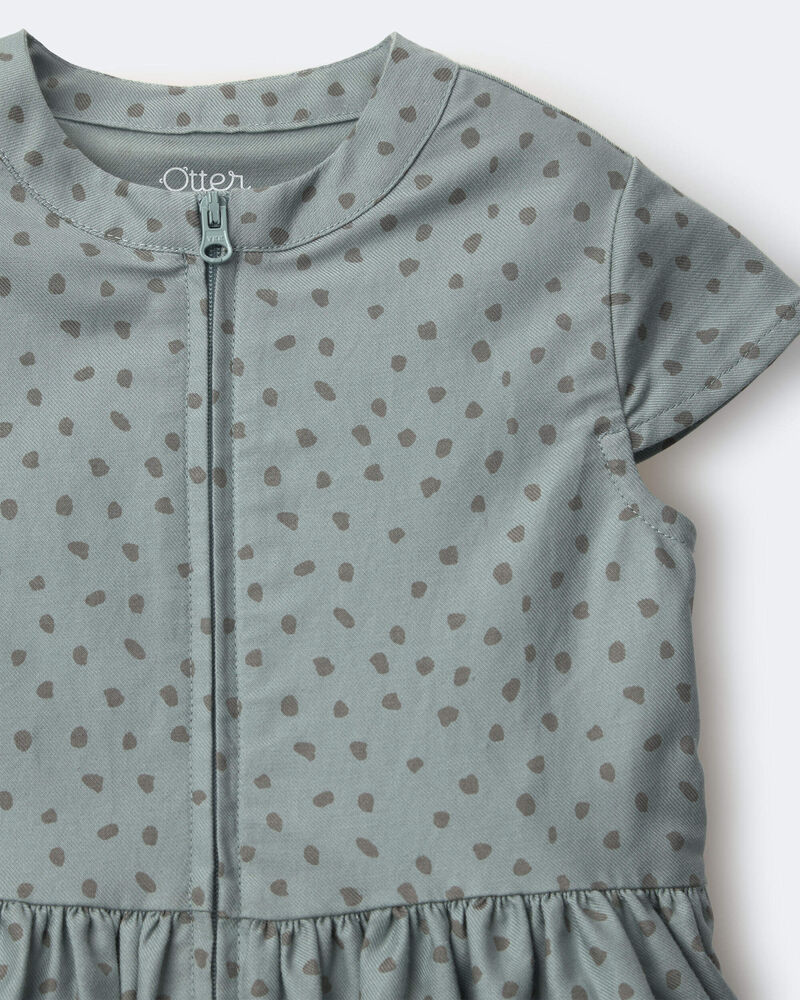 Tout-petit fille - Robe Laura avec poches - Bleu p&acirc;le, image 4 sur 6 diapositives