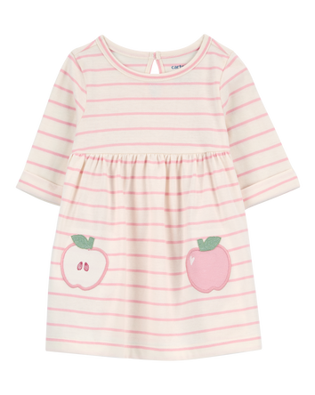 Baby Striped Apple Dress, 