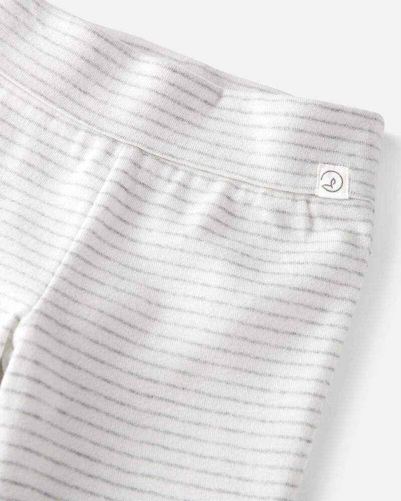 Baby 2-Pack Organic Cotton Grow-With-Me Pants, image 2 of 7 slides