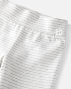 Baby 2-Pack Organic Cotton Grow-With-Me Pants, image 2 of 7 slides