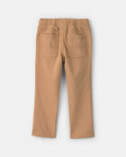 Toddler Boy Pull-On Pants - Khaki, image 2 of 4 slides