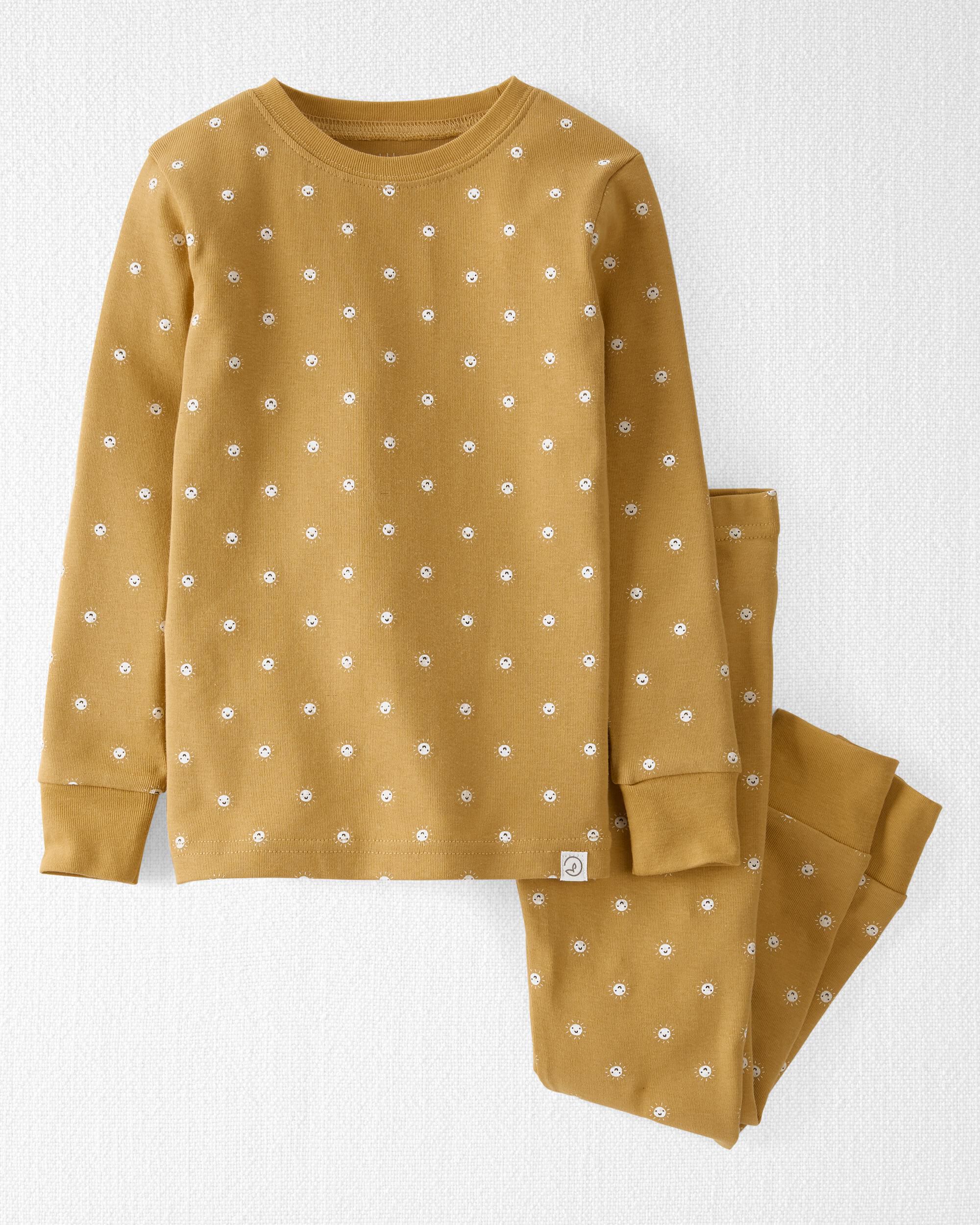Peach print 2-Piece Organic Cotton Peach Pyjamas Set | carters.com