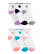 Kid 6-Pack Crew Socks, image 1 of 2 slides