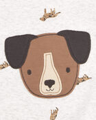 Baby Dog Short-Sleeve Romper , image 4 of 5 slides