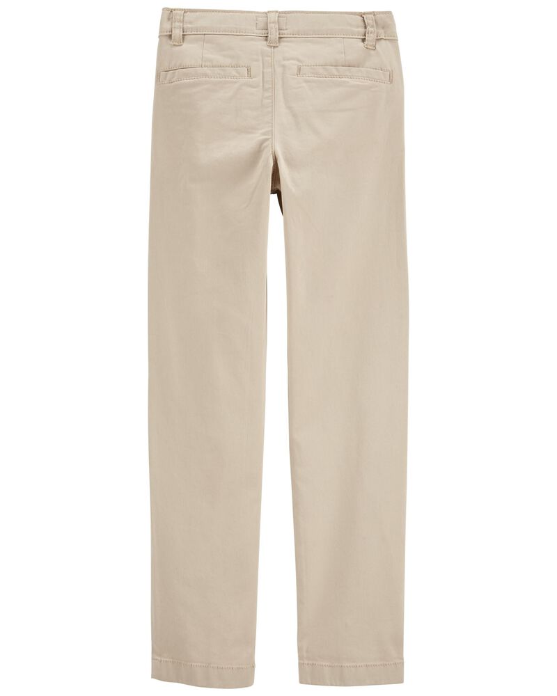 Kid Stretch Uniform Chinos, image 2 of 2 slides