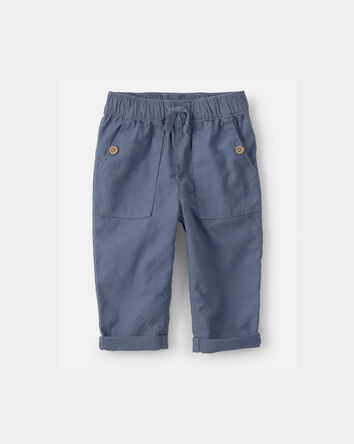 B&eacute;b&eacute; gar&ccedil;on - Ensemble 2 pi&egrave;ces chemise &agrave; carreaux et pantalon - Bleu , 