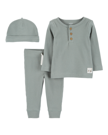 Baby 3-Piece Thermal Outfit Set, 