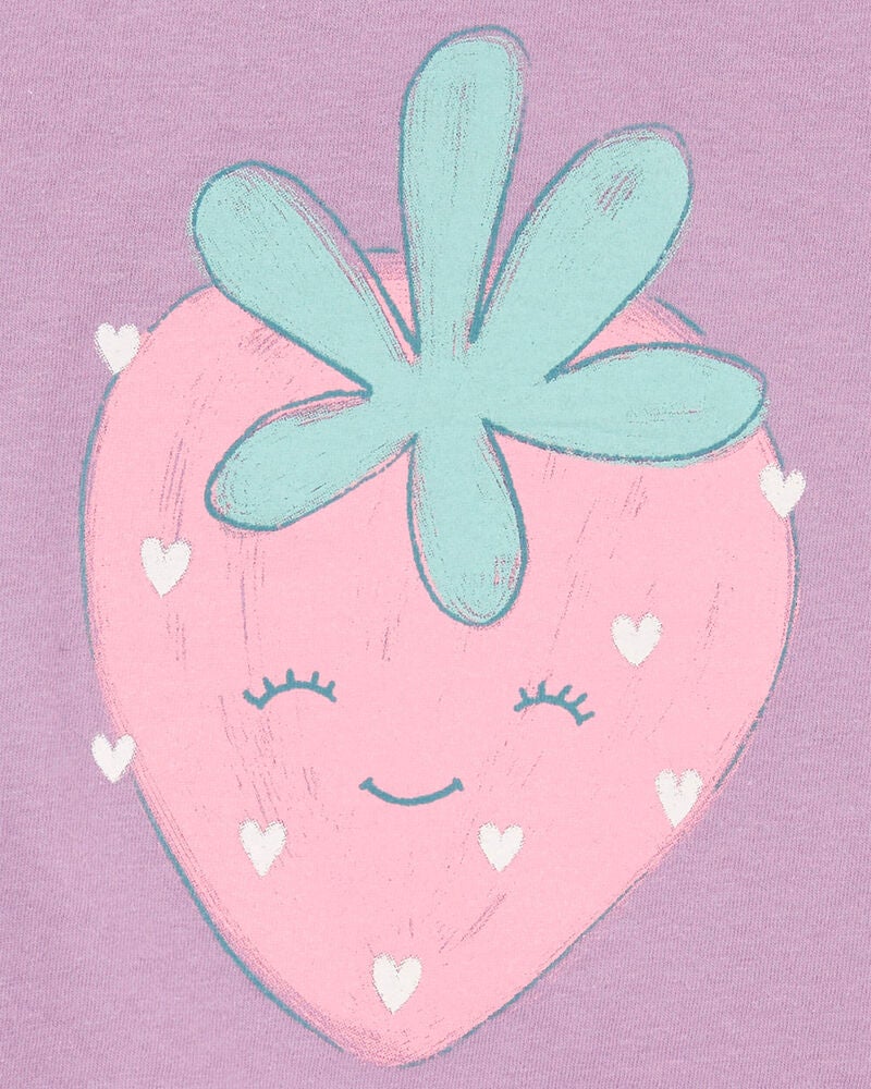 Strawberry Graphic Tee, image 2 of 3 slides