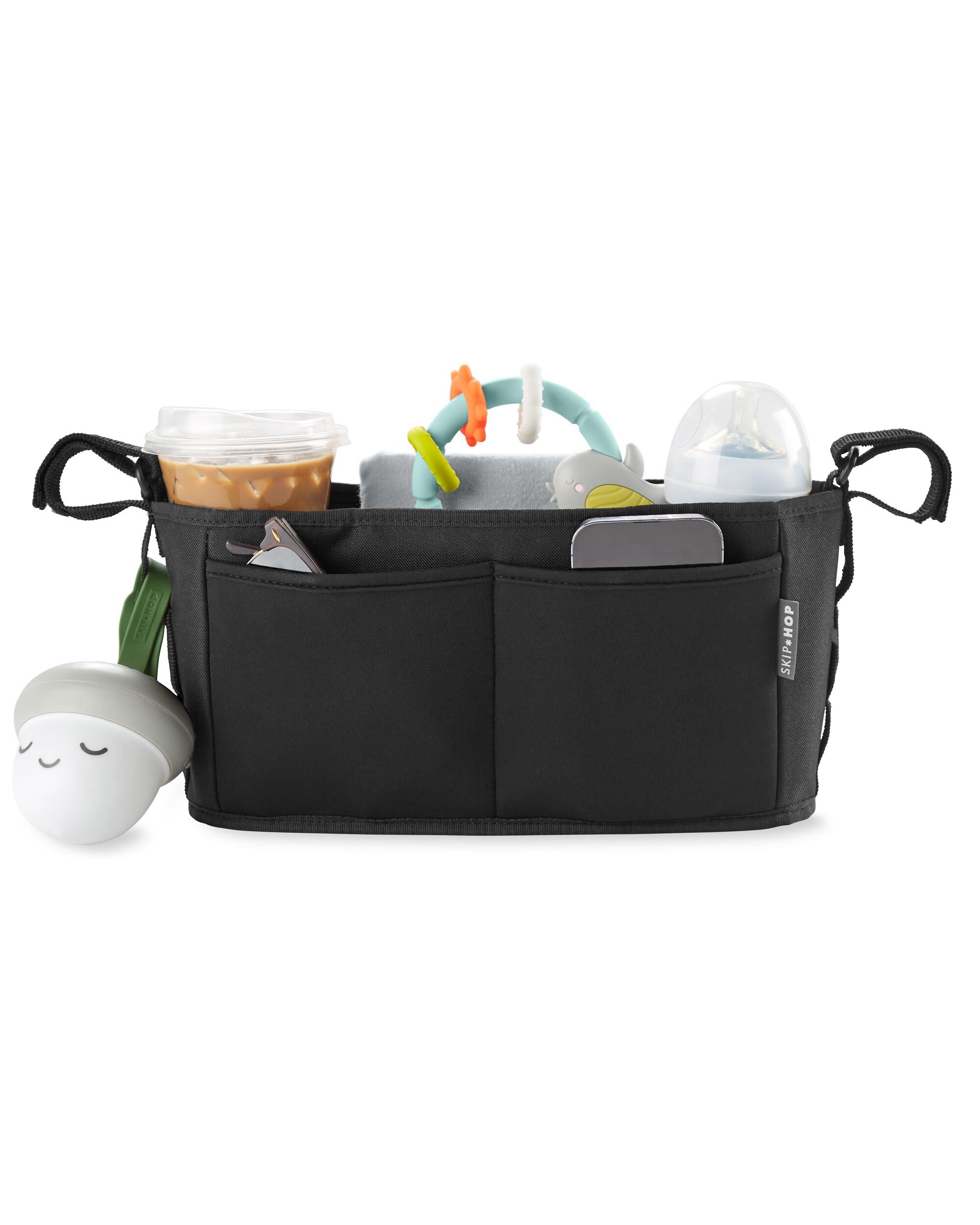 Black Grab Go Ultra Stroller Organizer Black Carter s Oshkosh Canada