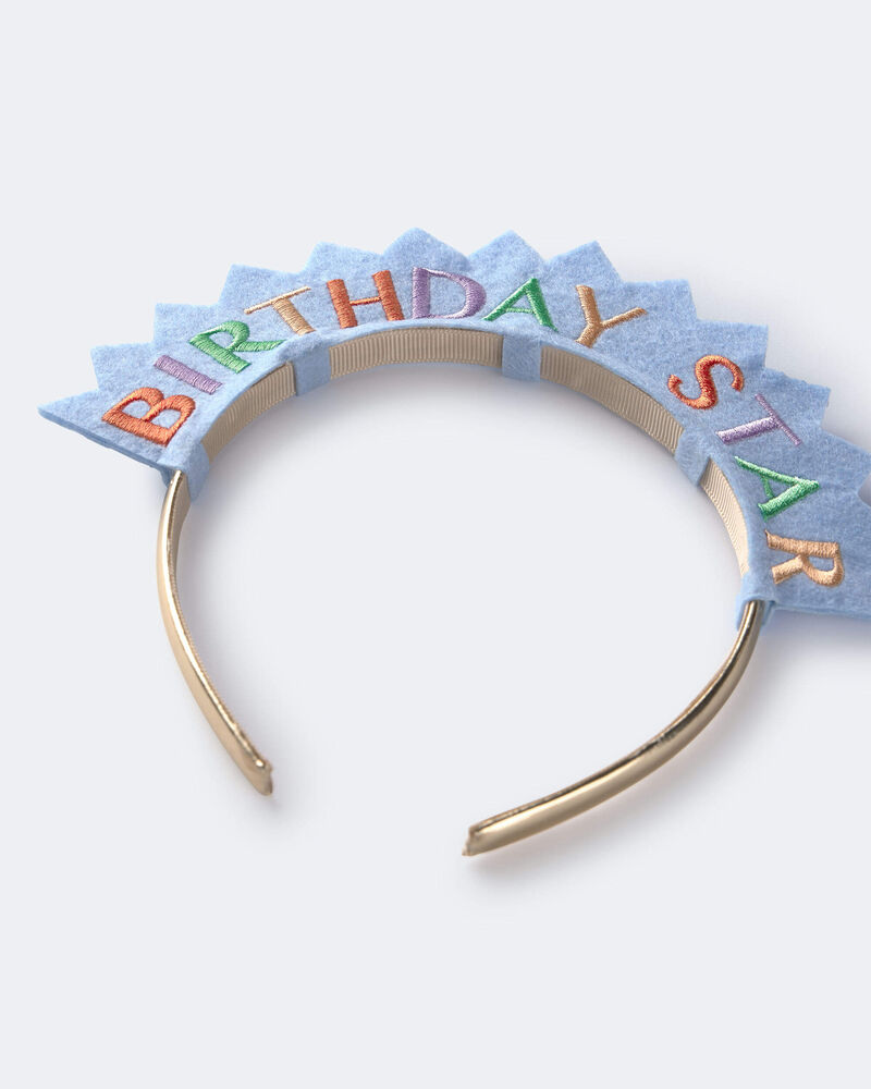 Toddler Girl Birthday Headband, image 5 of 6 slides