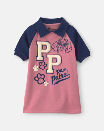Toddler Girl Paw Patrol&reg; Polo Dress - Pink/Navy Blue, 