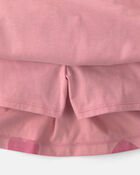 Girls Heart Cotton Skort - Pink, image 2 of 5 slides