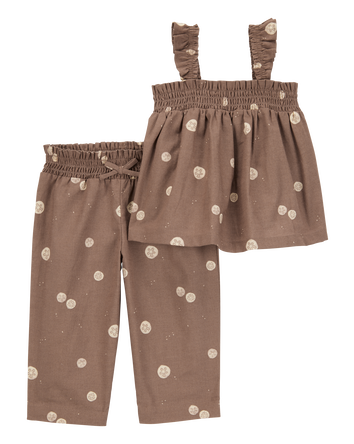 Bébé Ensemble 2 pièces débardeur imprimé et pantalon, 