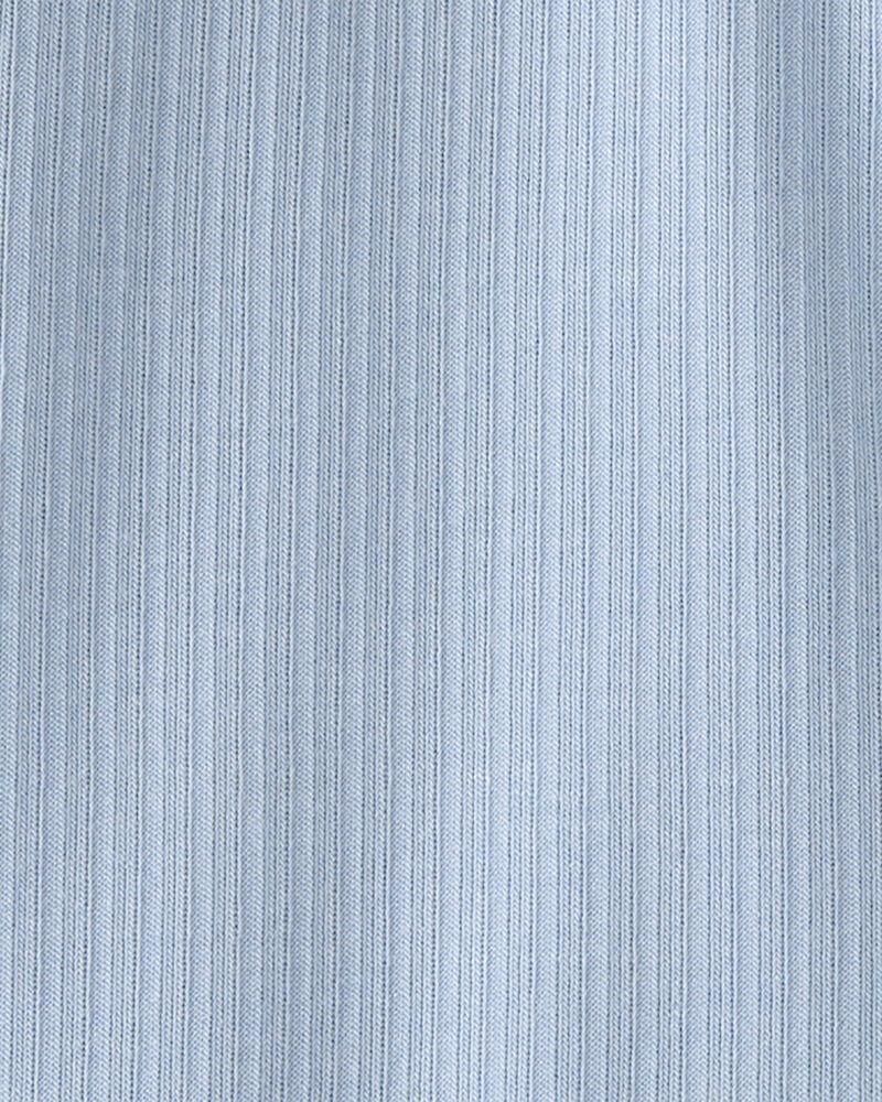 Baby Boy 2-Way Zip PurelySoft Sleeper - Blue, image 4 of 8 slides