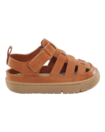 Every Step® First Walker Fisherman Sandals - Brown, 