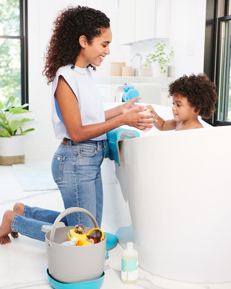 Seau de rangement pour jouets de bain Moby Stowaway, image 8 sur 10 diapositives