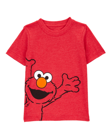 Toddler Sesame Street™ Elmo Short-Sleeve Graphic Tee - Red, 