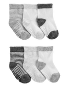 Baby 6-Pack Ankle Socks, image 1 of 8 slides