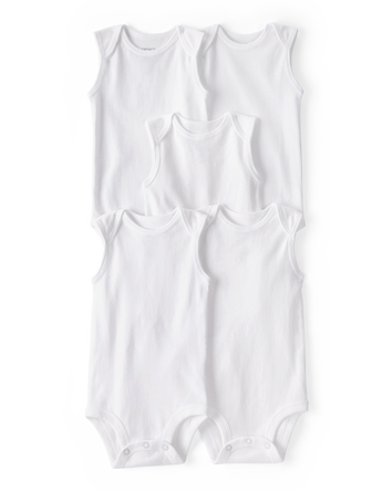 Baby 5-Pack Tank Bodysuit, 