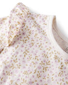 Toddler Girl 2-Pack Organic Cotton Tees in Botanic Muse Print, image 2 of 6 slides