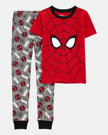 Gar&ccedil;ons - Pyjama 2 pi&egrave;ces en coton ajust&eacute; imprim&eacute; MARVEL&copy;, 
