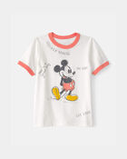 Toddler Disney&copy; Mickey Mouse Graphic Tee - White, image 1 of 3 slides
