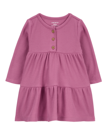 Baby Tiered Thermal Dress, 
