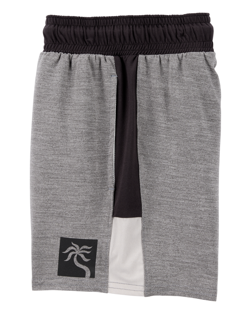 Kid Everyday Active Shorts - Grey, image 3 of 5 slides