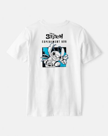 Garçons - T-shirt à manches courtes Lilo & Stitch Disney© - Blanc, 