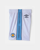 Ensemble 2 pi&egrave;ces chandail de soccer et short Umbro de l&rsquo;Argentine pour jeune - Bleu clair/Blanc, image 8 sur 12 diapositives