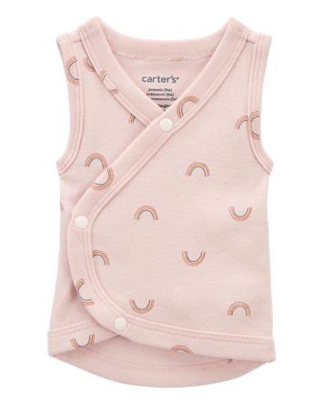 Baby Preemie Rainbow Cotton Tank, 