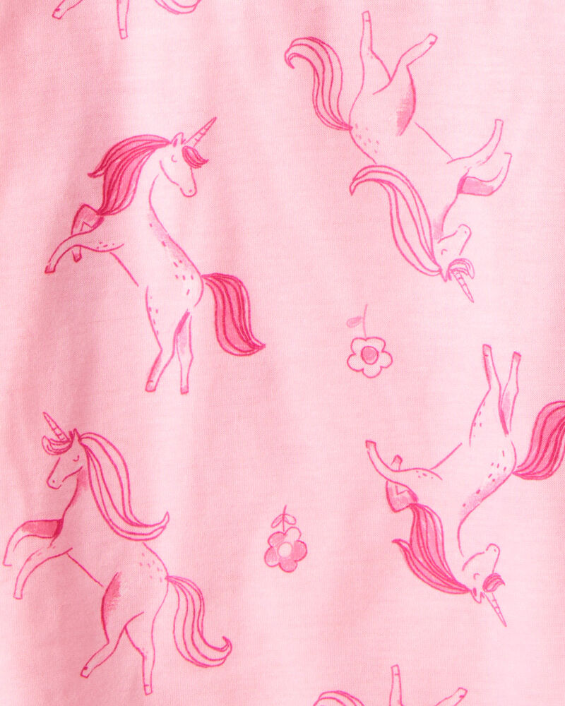 Kid 2-Pack Unicorn Hearts Nightgowns, image 4 of 5 slides